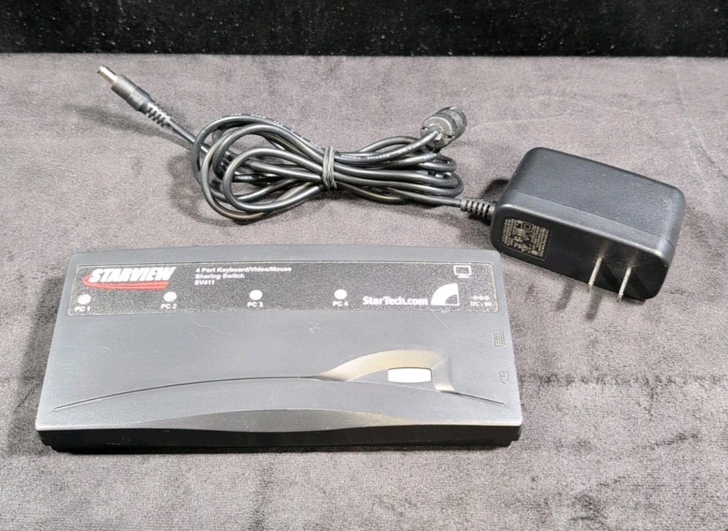 StarTech.com StarView SV411K - KVM switch - 4 ports