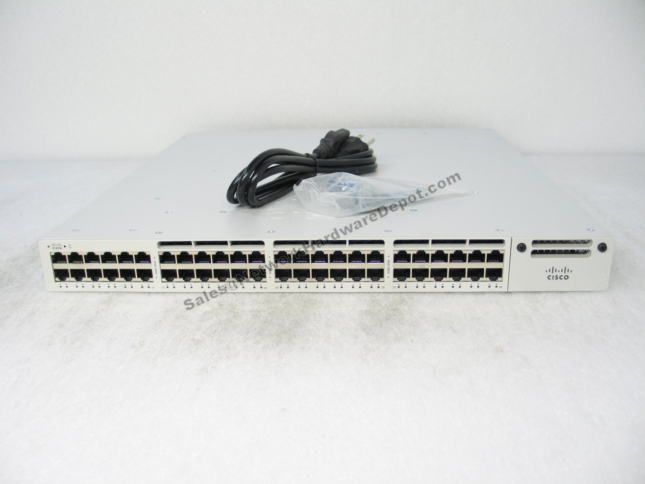Meraki Cisco MS390-48UX2-HW 48-Port UPoE Switch w/ PWR *Tested & Unclaimed*