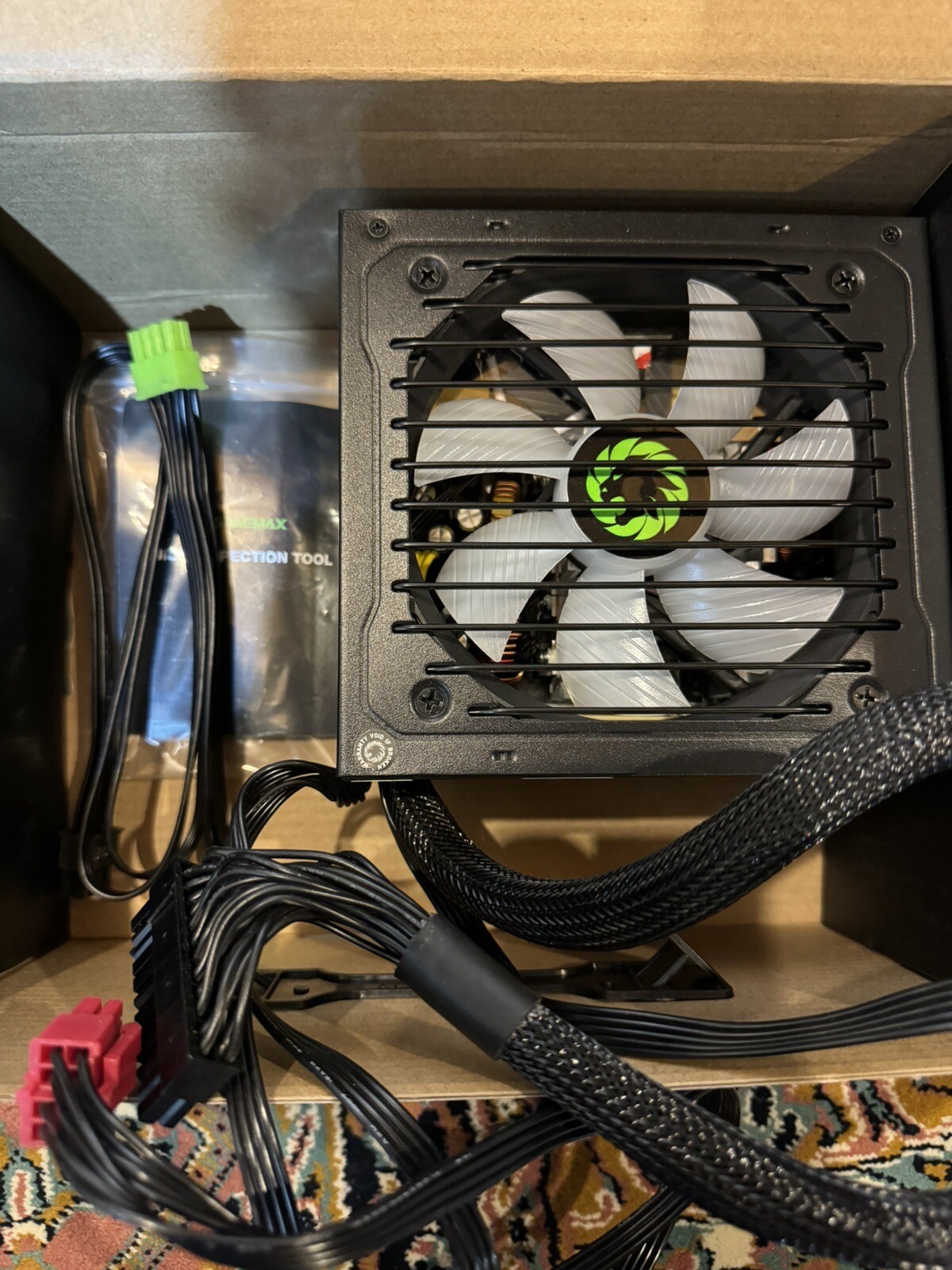 GAMEMAX VP-600 Power Supply 600W with ECO Mode - Used