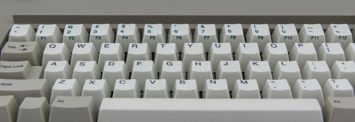 Unicomp Front Printed F1-F12 12 key set Model M keycaps,  12 keycaps only