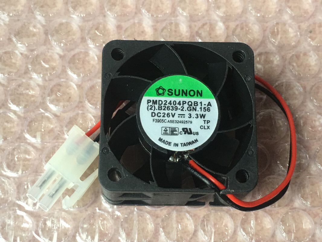 1x PMD2404PQB1-A Inverter cooling fan DC26V 3.3W 0.14A 2wires 40*40*28mm