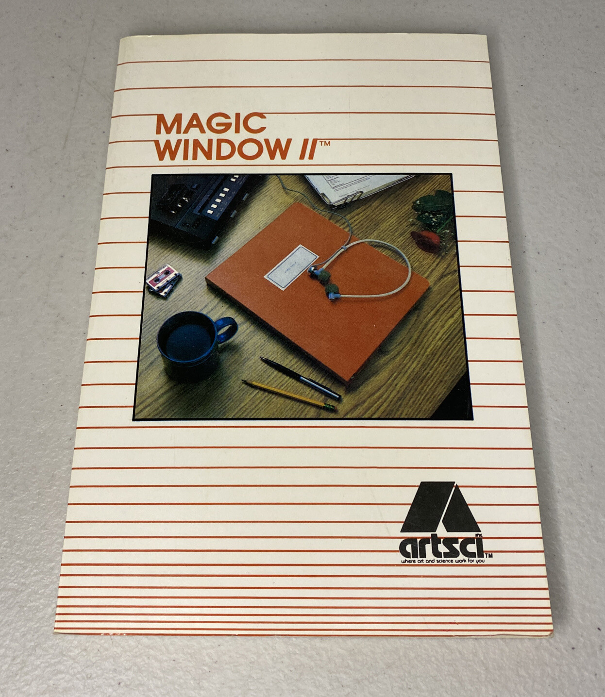 1984 Magic Window II Artsci Apple II II+ User Reference Manual Vintage 