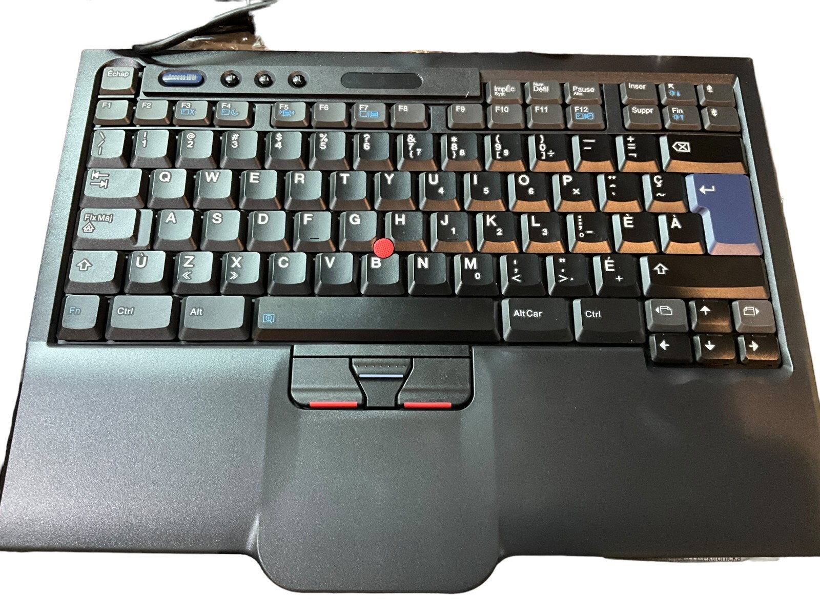 NEW IBM SK-8845CR,R06 00E5193 FRENCH  CANADIANULTRANAV USB KEYBOARD BLACK