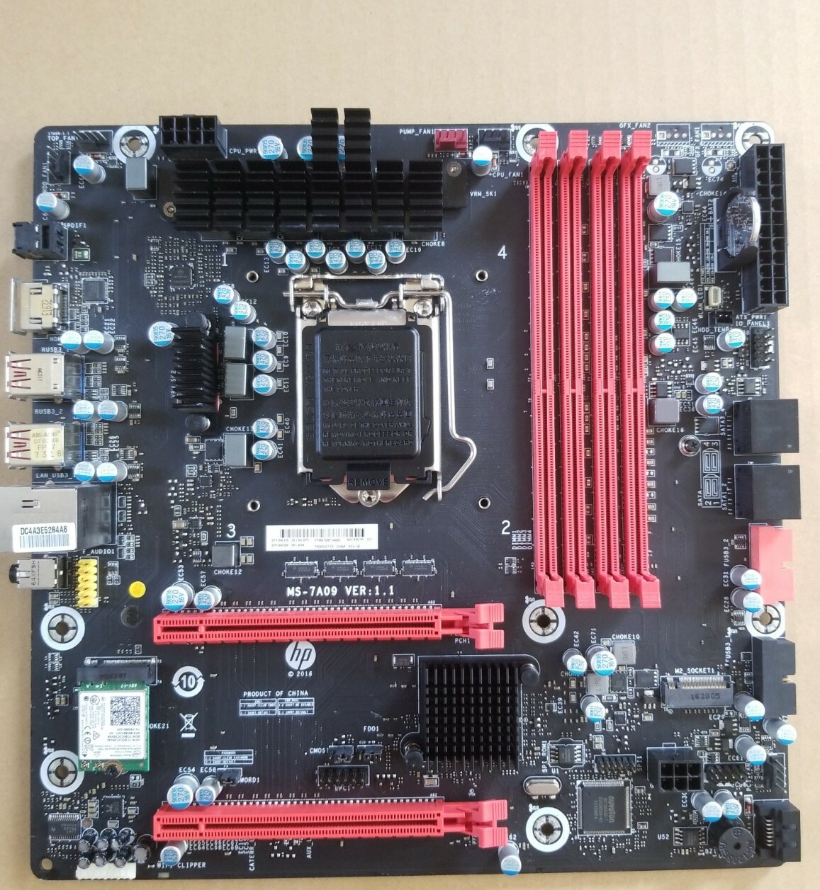 HP Omen X 900-080NA LGA1151 Munich-S Motherboard mATX uATX 840106-001 MS-7A09