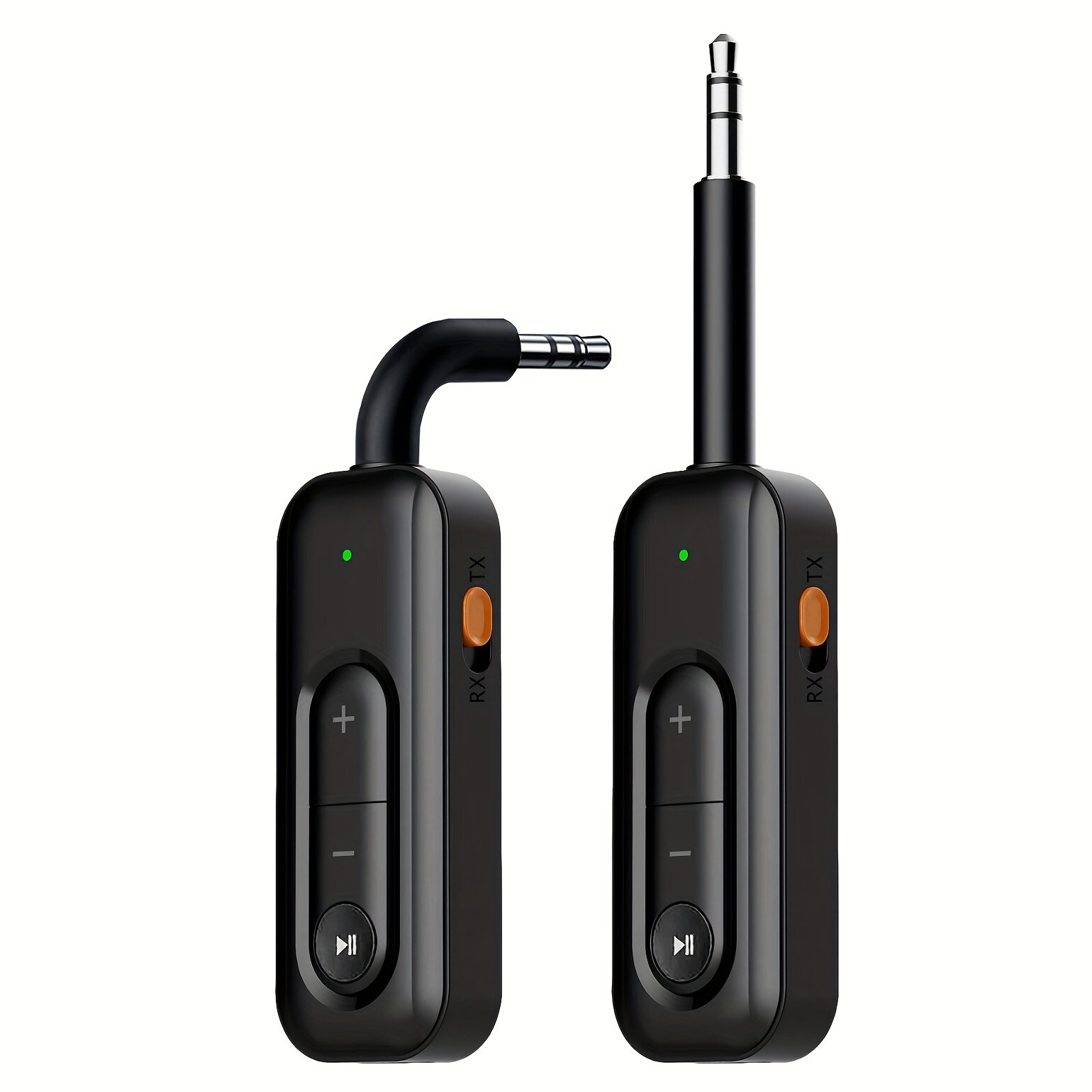 Bluetooth 5.0 AUX Transmitter Receiver 2-in-1 Dual Pair HiFi Audio Adapter