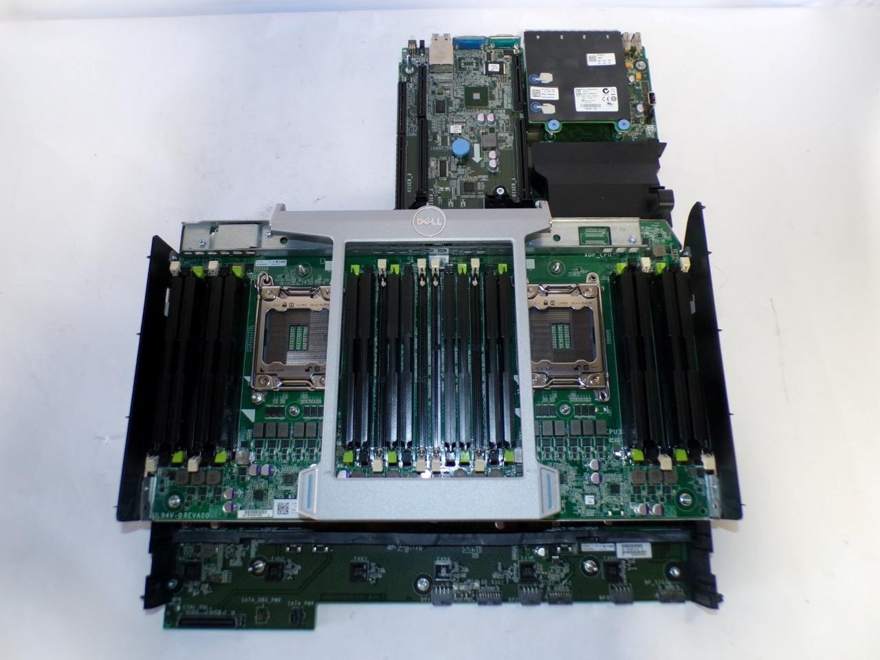 Dell PowerEdge R820 Socket Server Motherboard 0YWR73 w/ Expansion Riser 08HJ4P