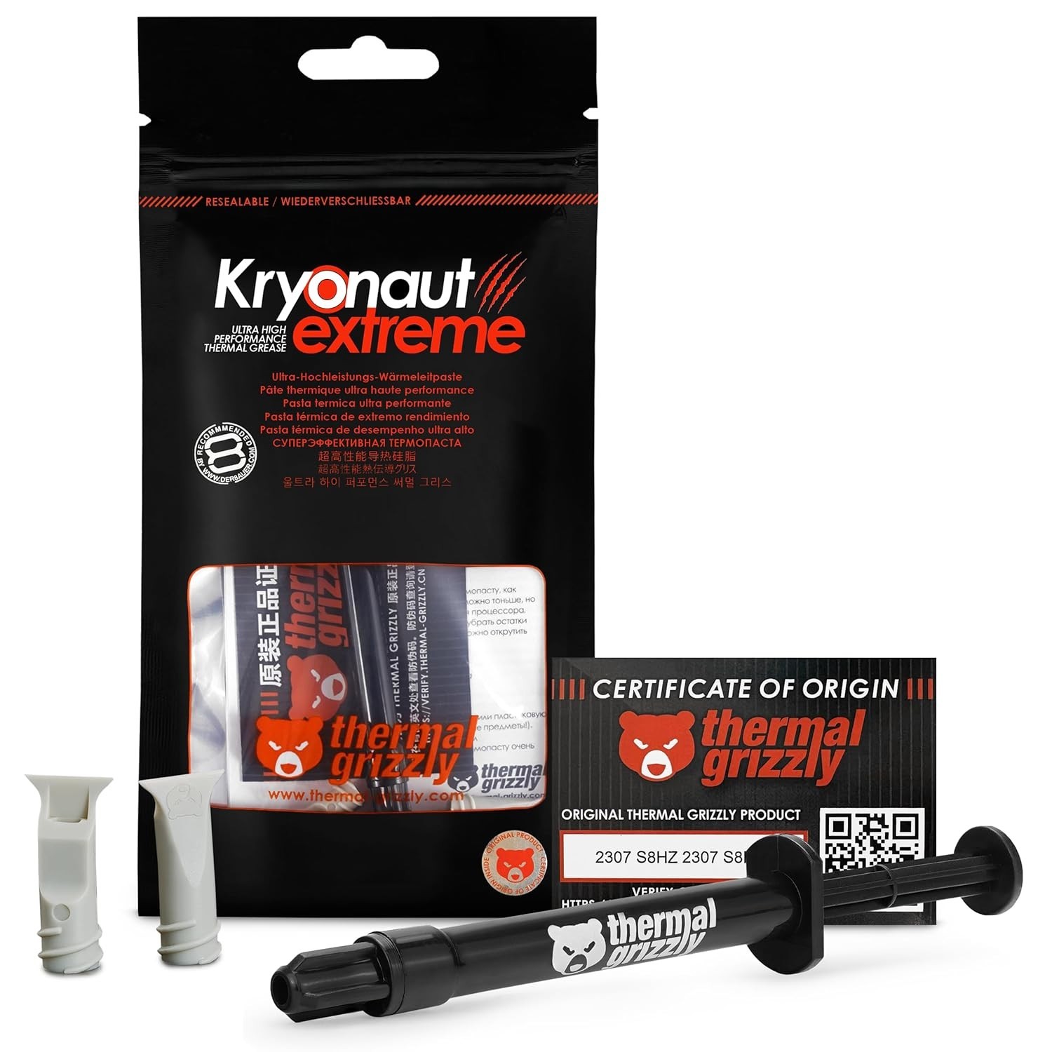 Thermal Grizzly Kryonaut Extreme The High Performance Thermal Paste 2g