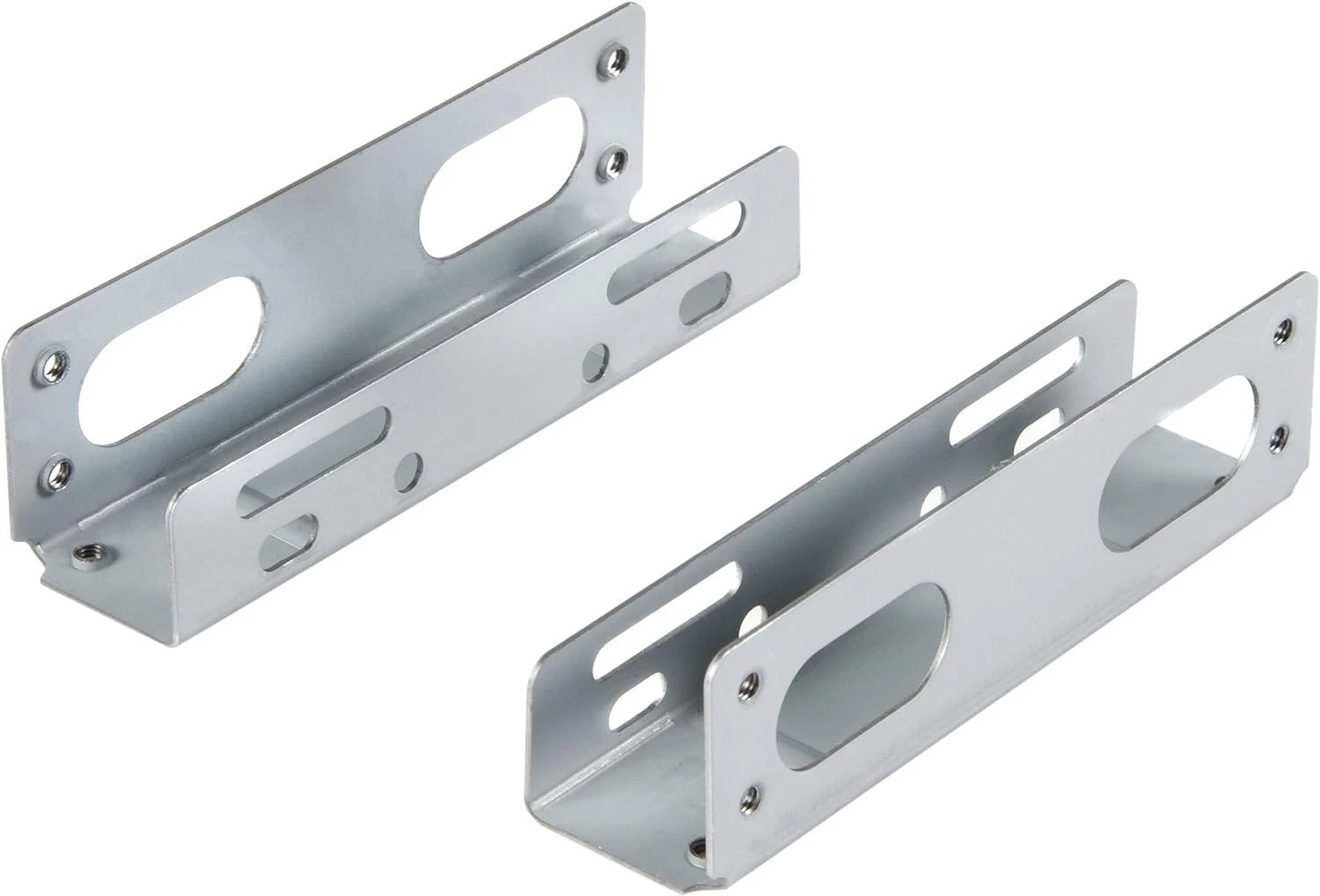 StarTech.com 3.5in Universal Hard Drive Mounting Bracket 1 x 5.25in, Silver