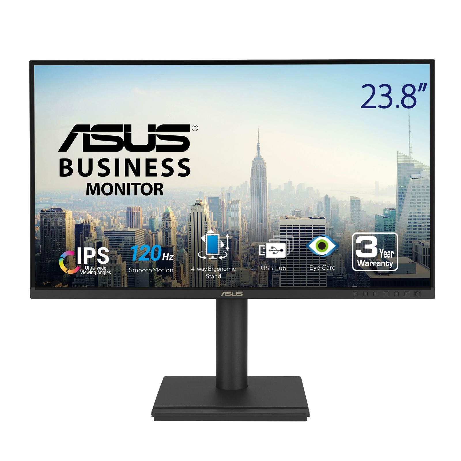Asus BE249QG-R 24" Class Full HD LED Monitor - 16:9 - TAA Compliant (be249qgr)