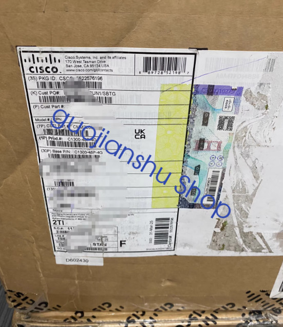 1PCS NEW Cisco C1300-48P-4G 48-port POE switch Fast delivery Via Fedex/DHL