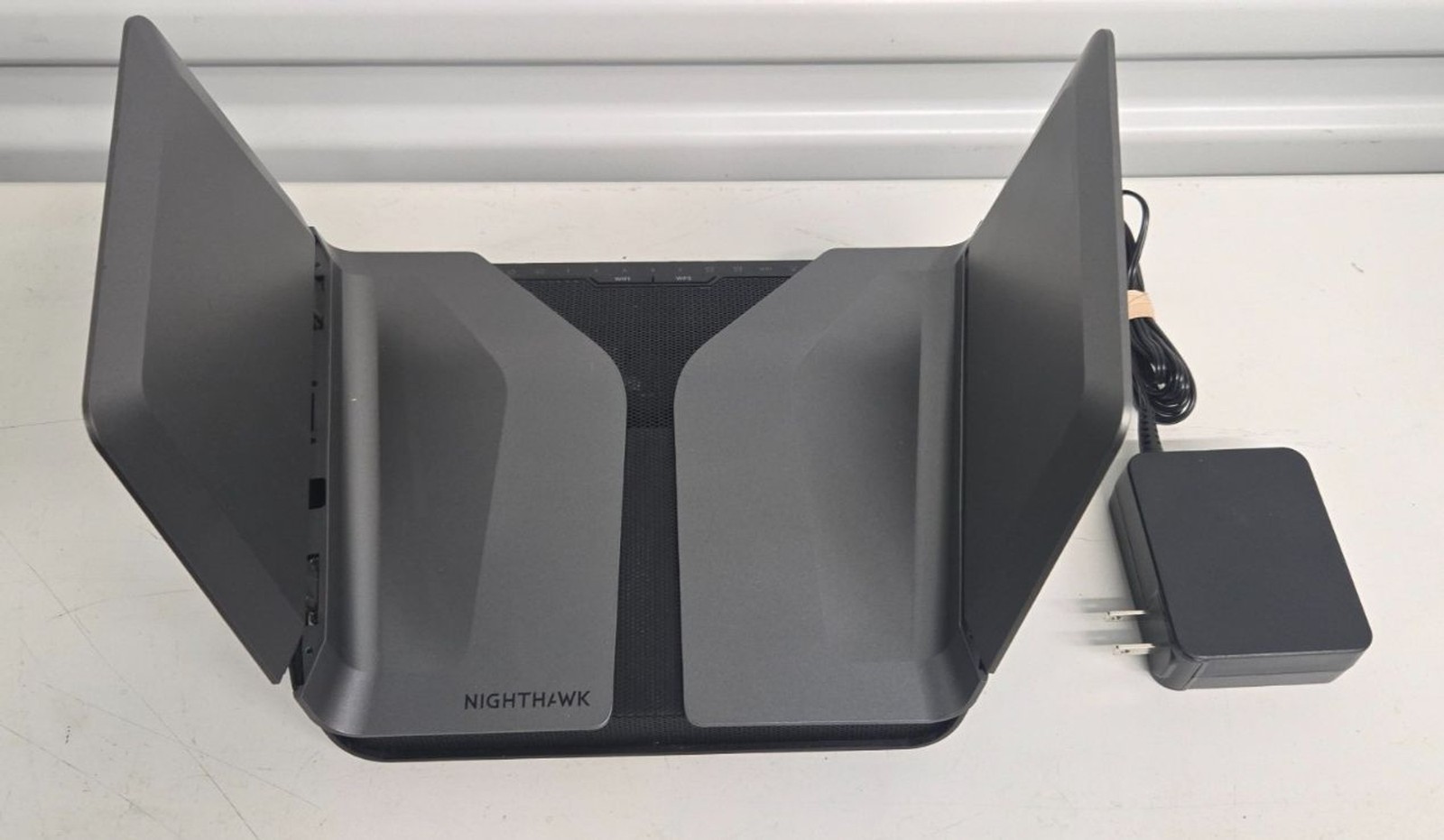 NETGEAR Nighthawk AX8 AX6000 8-Stream WiFi 6 Router RAX80 w/ Pwr Adapter *WORKS*
