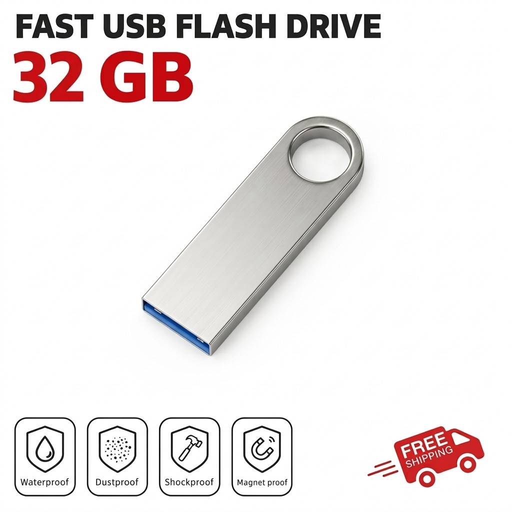 32 GB Fast USB Flash Drive Memory Stick Thumb Drive - BRAND NEW