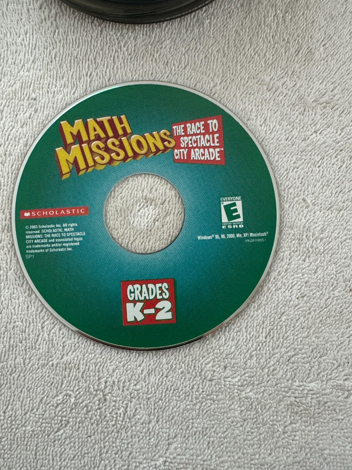 Math Missions: The Race to Spectacle City Arcade 2000 Win 95/98/2000/XP/Mac