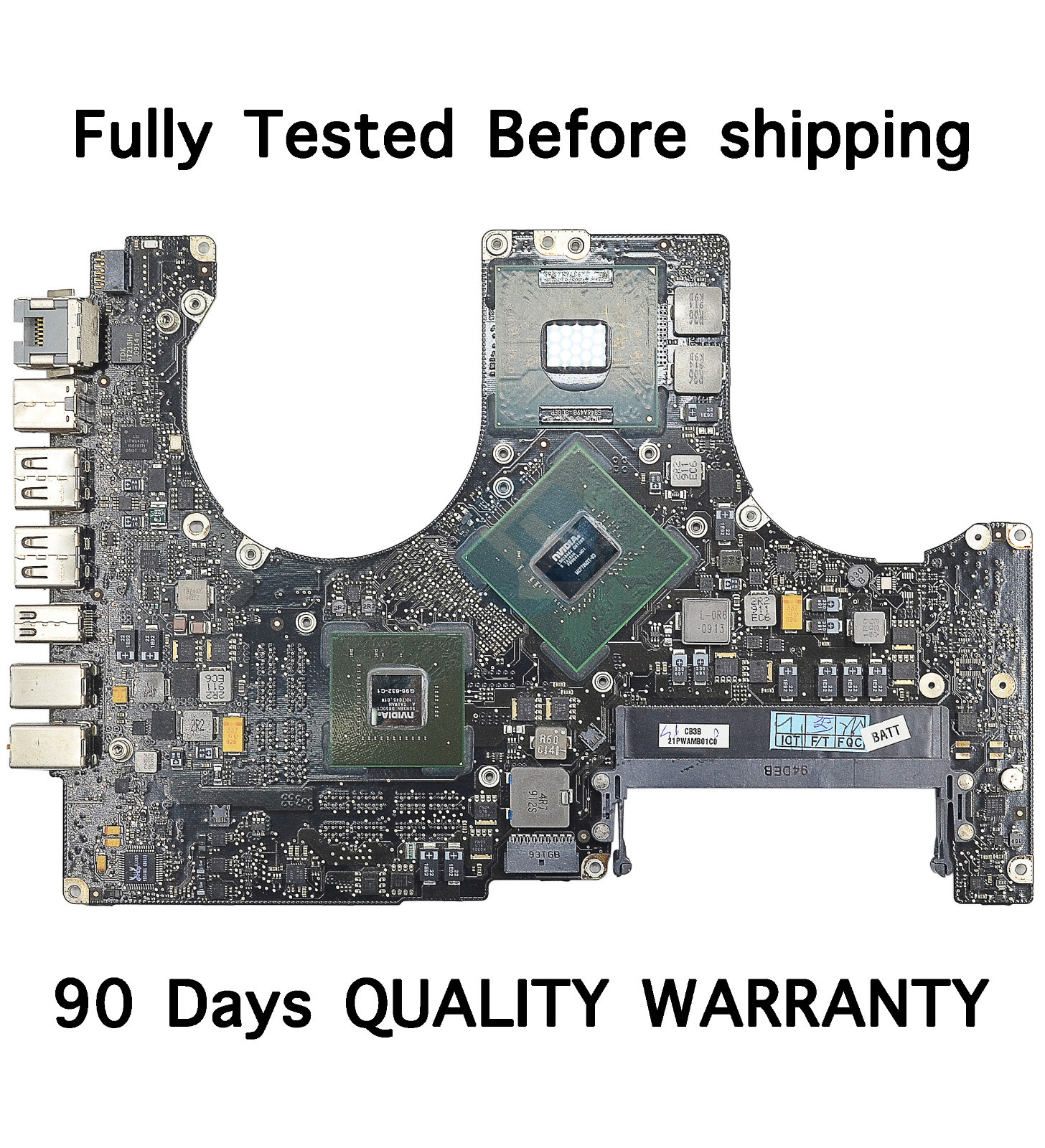 Apple MacBook Pro Unibody 15" A1286 2.93GHz Logic Board 820-2532-A 2008