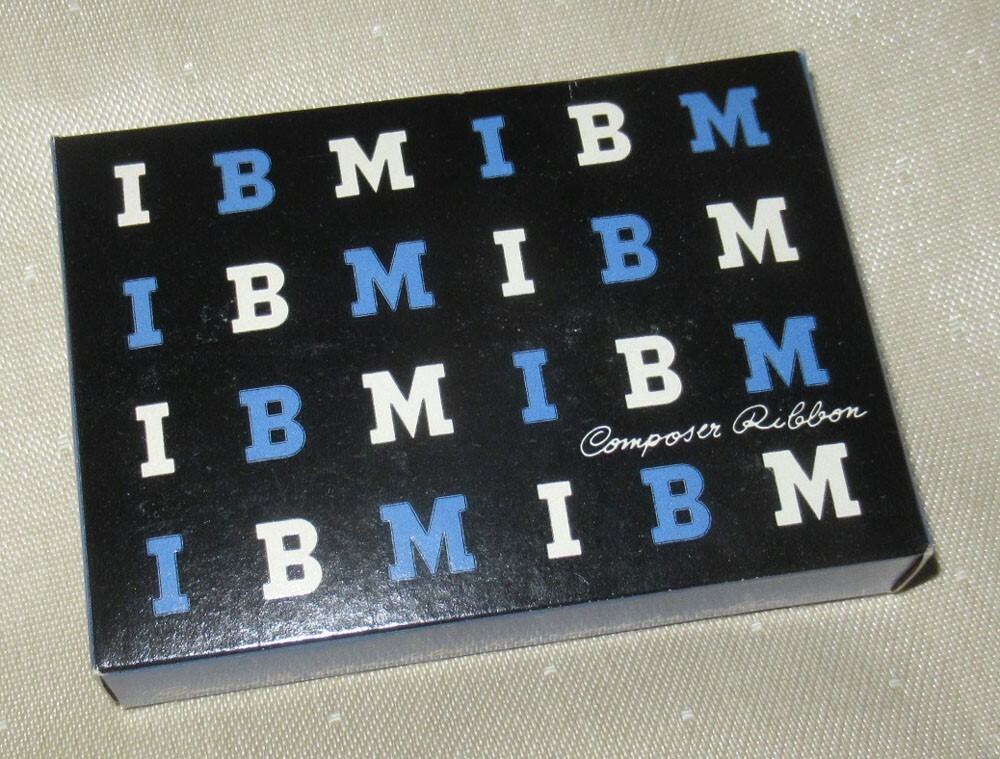 IBM Composer Ribbon Black Photo/Direct To Plate Reorder # 1136242