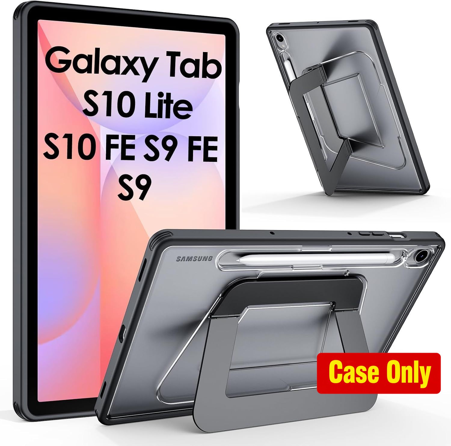 Case for Samsung Galaxy Tab S10 Lite 10.9 Inch, Ultra-Stable Dual Stand Cover