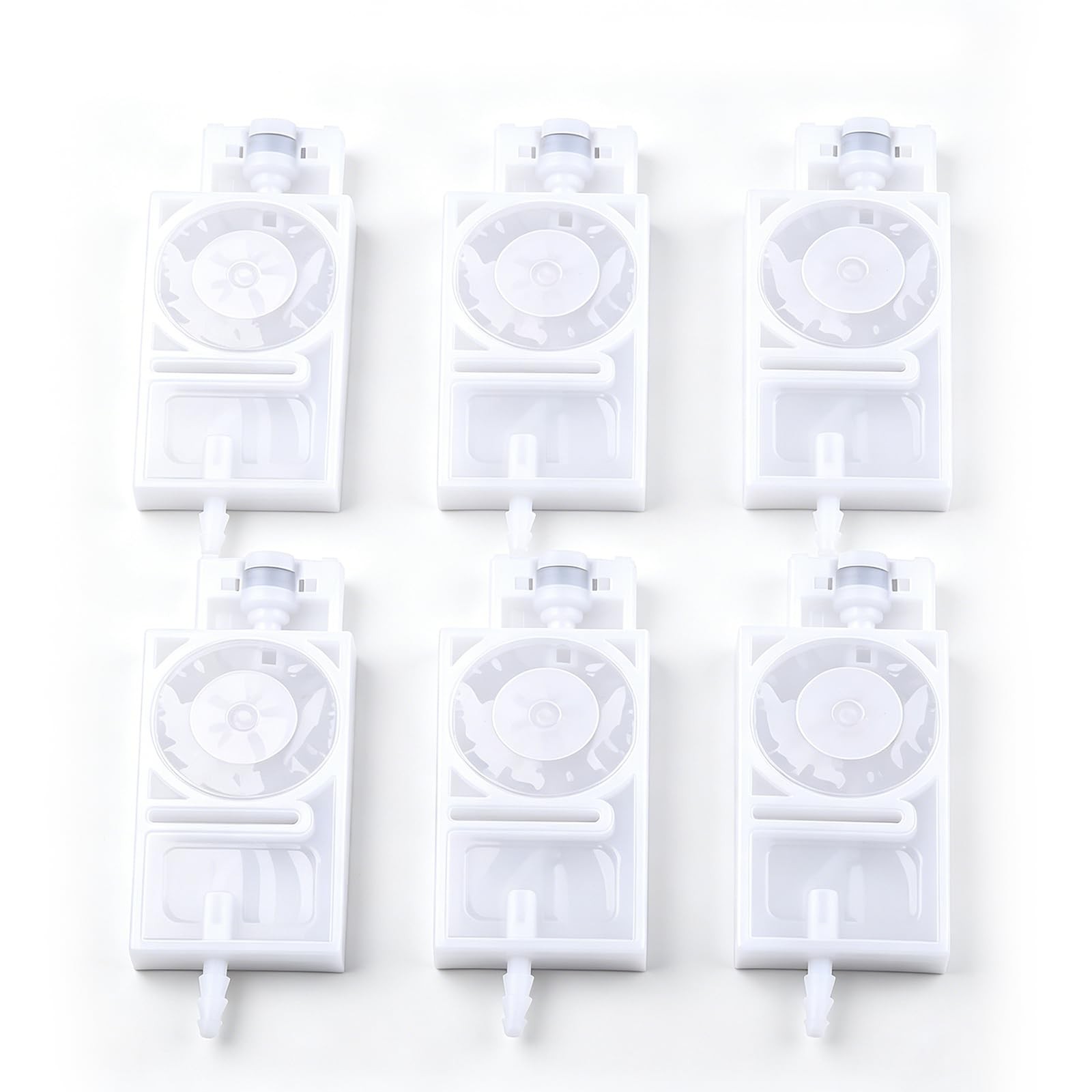 6PCS UV Ink Damper Replacement, Standard Size Inkjet Head Dampers, PP Materia...