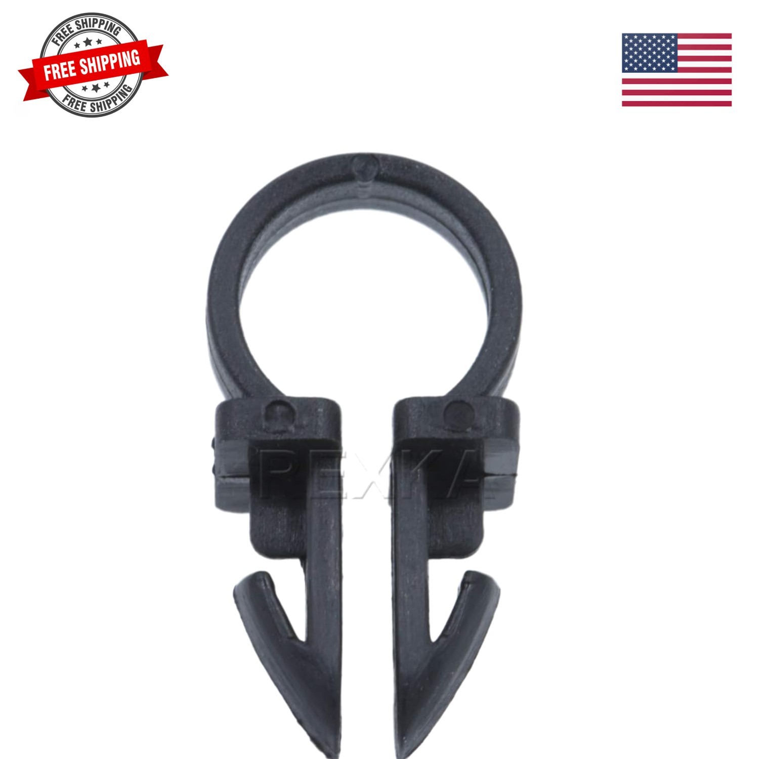 30 pcs Wire Routing Clips 3/8"