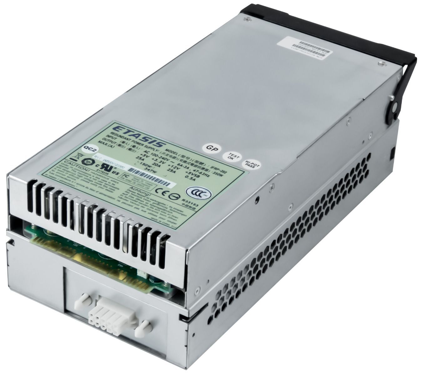 SERVER POWER SUPPLY ETASIS IFRP-352 9272CPSU-0011 350WATT AC 100-240V 6A-3A 47-63Hz