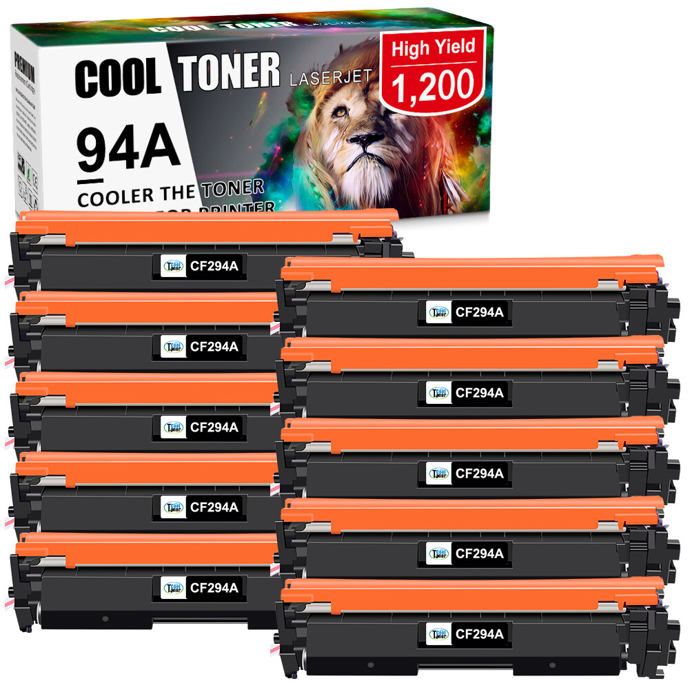10PK CF294A 94A Toner Cartridge For HP LaserJet Pro MFP M118dw M148fdw M149fdw