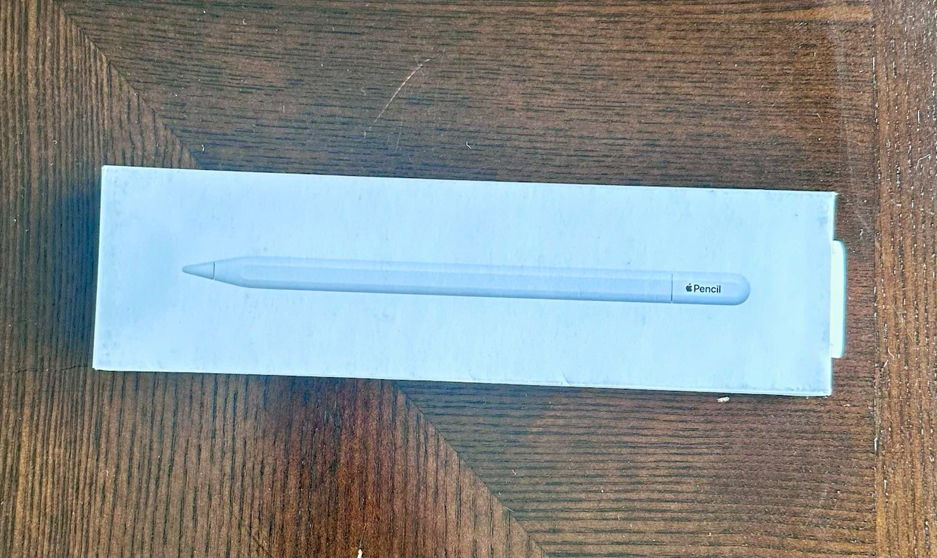 Apple Pencil (USB-C) Active Magnetic Stylus for iPad, White MUWA3AM/A