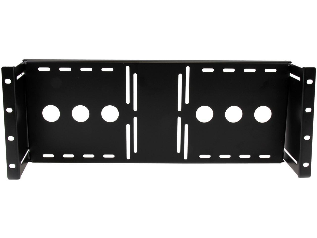 StarTech.com RKLCDBK 4U Universal VESA LCD Monitor Mounting Bracket for 19in Rac