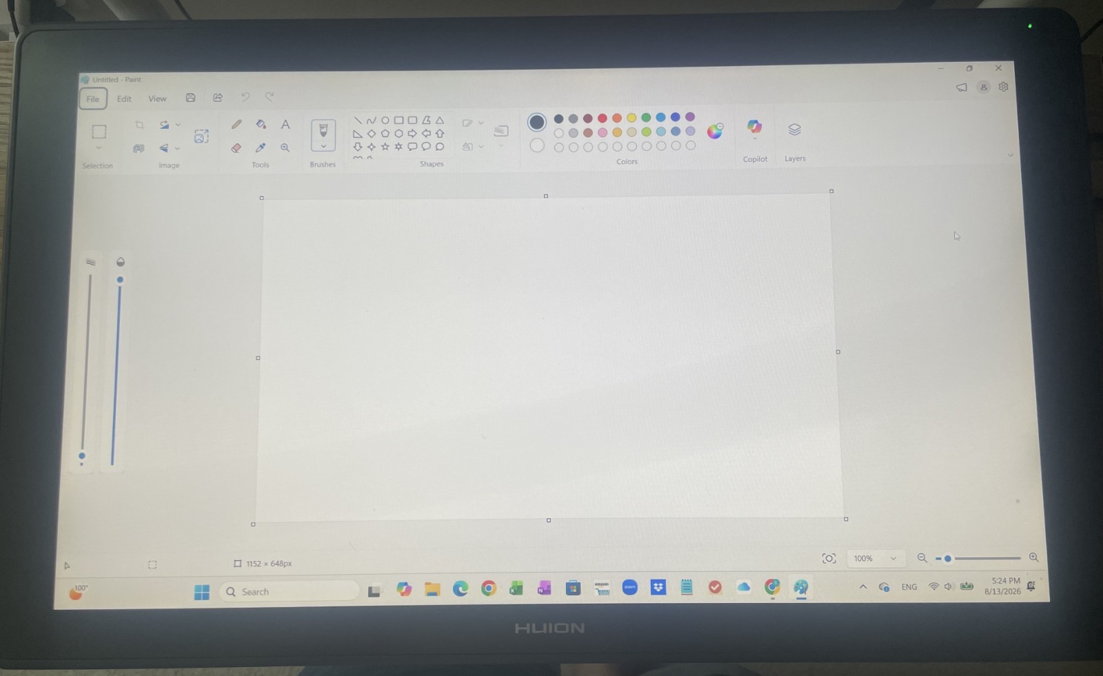 Huion Kamvas 22 GS2201 21.5” Drawing Display Monitor 1080p — EXCELLENT — READ