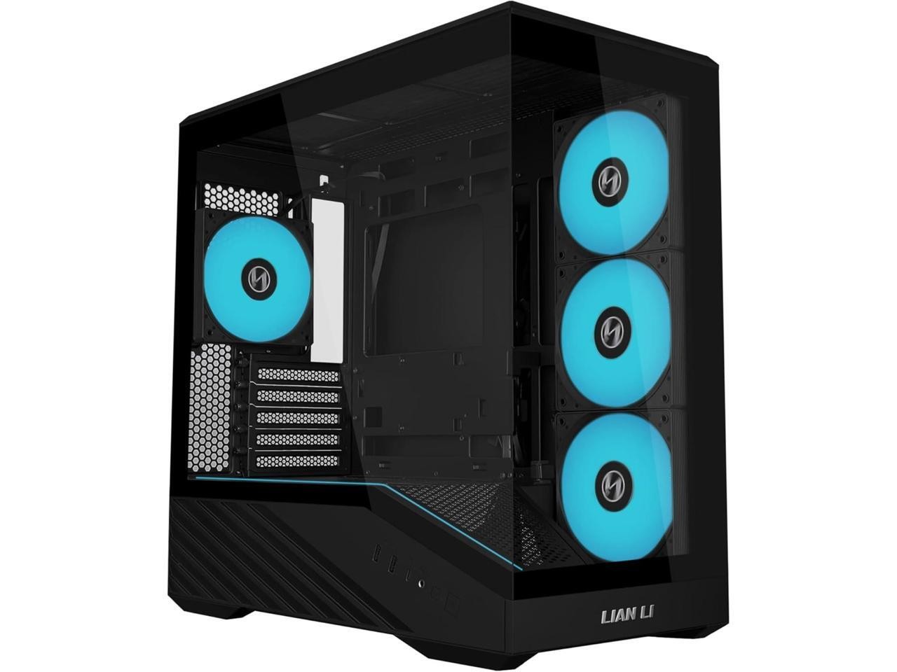 Lian Li V100RMIX Vector V100 Mini Micro ATX PC Case Black