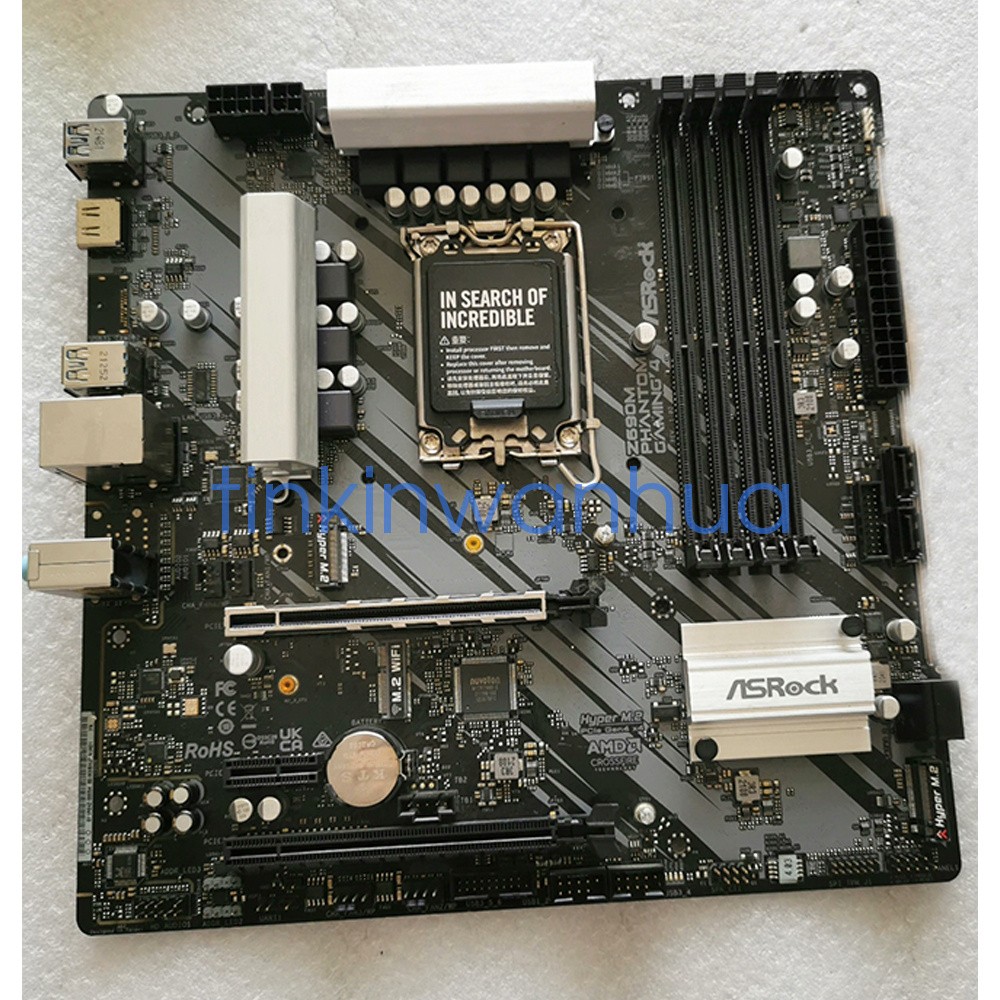 For ASROCK Z690M Phantom Gaming 4 Motherboard LGA1700 DDR4 Micro ATX