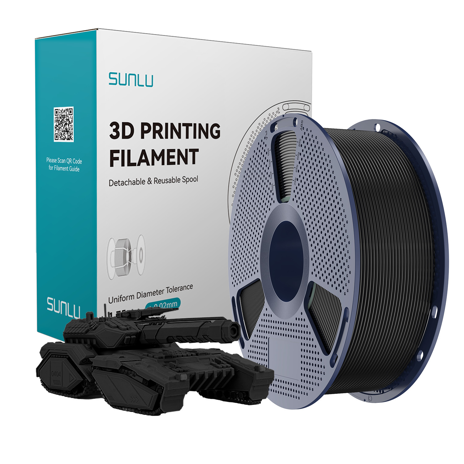 【BUY 10 PAY 6】SUNLU ASA PLA+ SILK PETG ABS TPU WOOD High Speed Filament