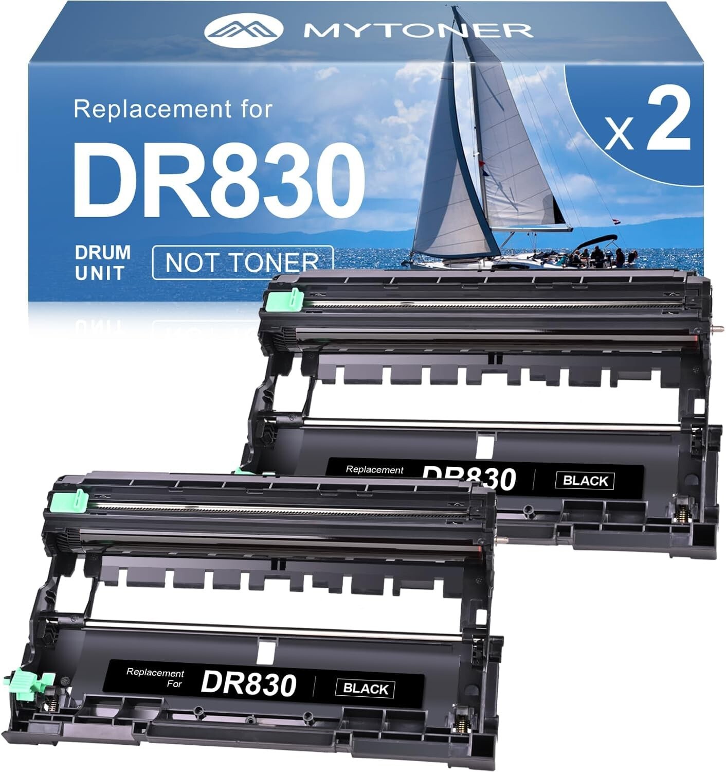 MYTONER Compatible Replacement for Brother DR-830 DR830 Drum Unit High Yield for