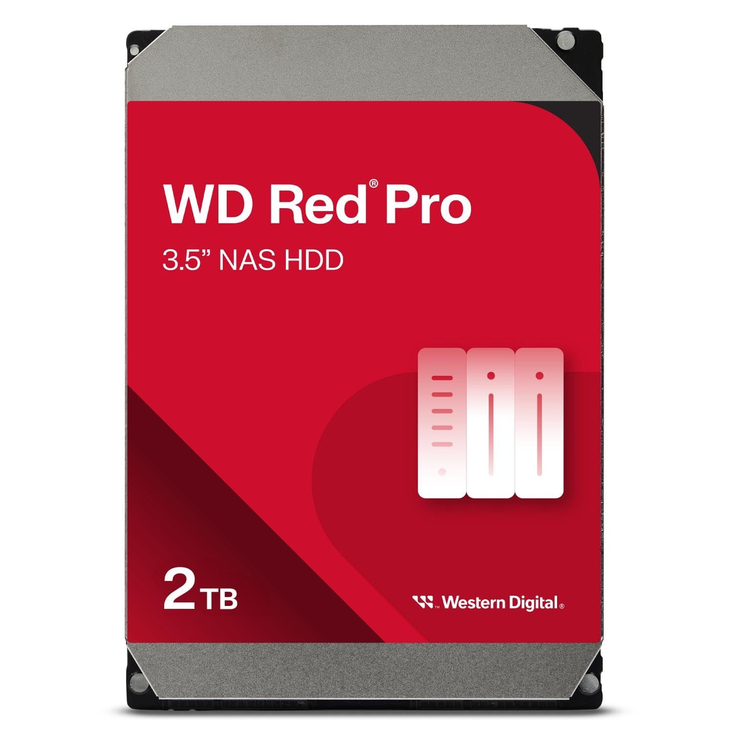 Western Digital 2TB WD Red Pro NAS Internal Hard Drive HDD