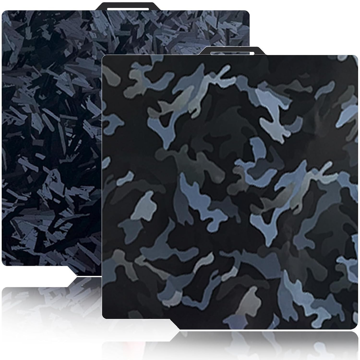 257x257mm Camouflage+High-Rise Build Plate for Bambu Lab X2D/X1/X1C/X1E/P1P/P1S/
