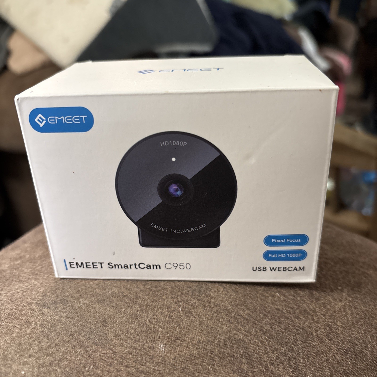 EMEET SmartCam C950 USB Webcam Full HD 1080P Fixed Focus