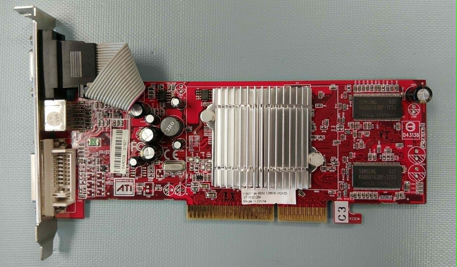 VisionTek Radeon 9550 128MB Graphics Card