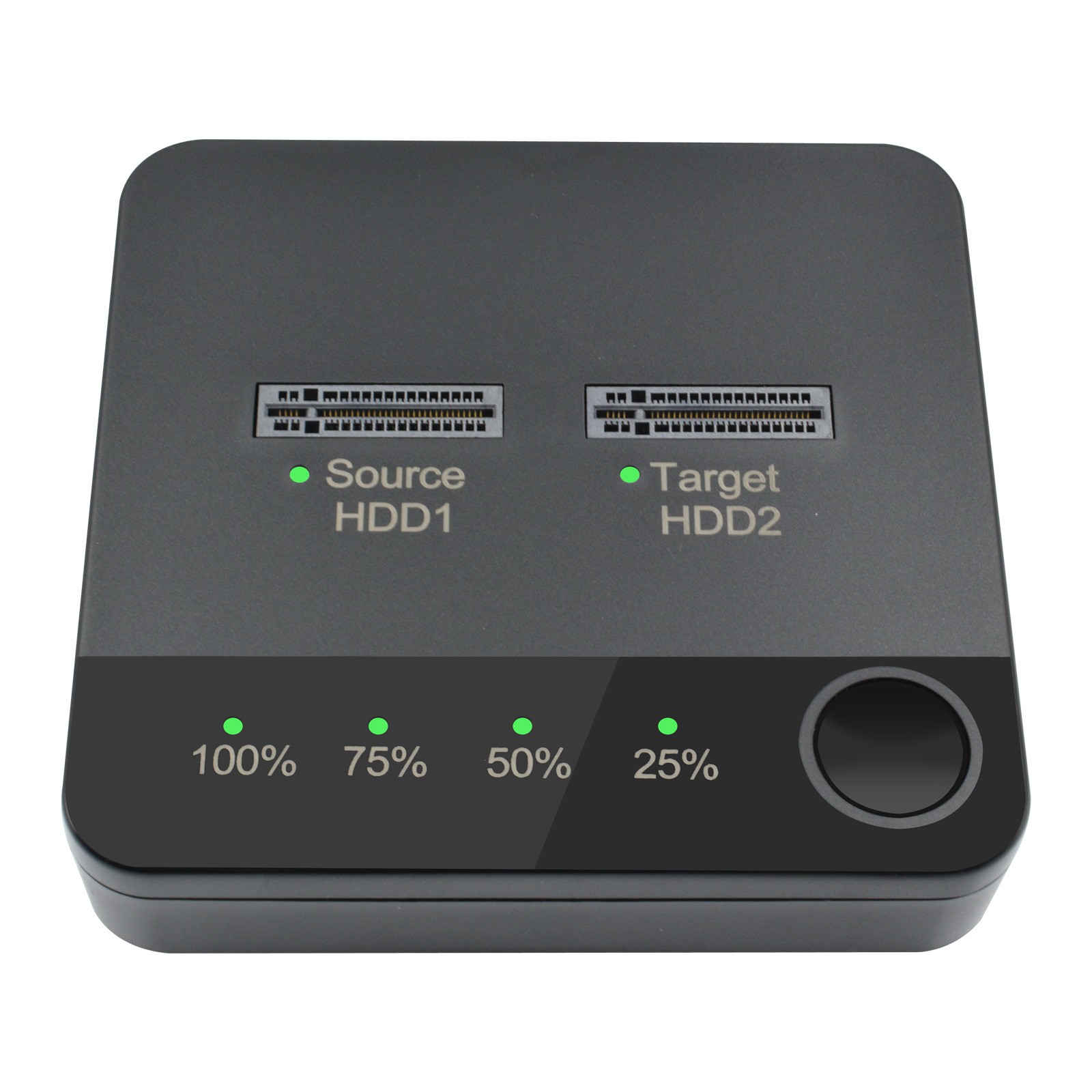 Dual Bay Docking Station SSD Duplicator M.2 SATA Clone NVME NOT SUPPORTED