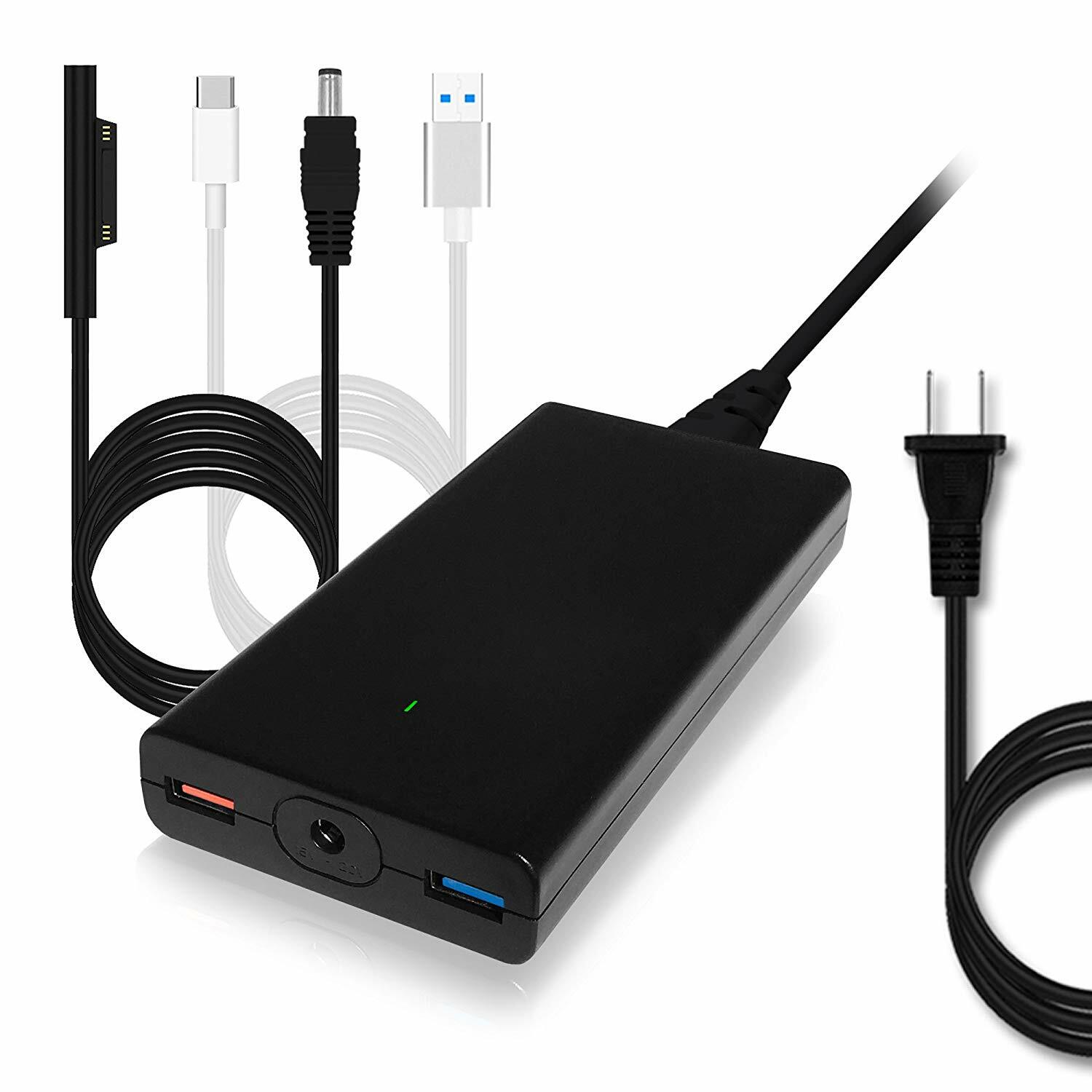 BatPower 120W Surface Book 2 Charger 15V Microsoft 102W Original Charger 1798