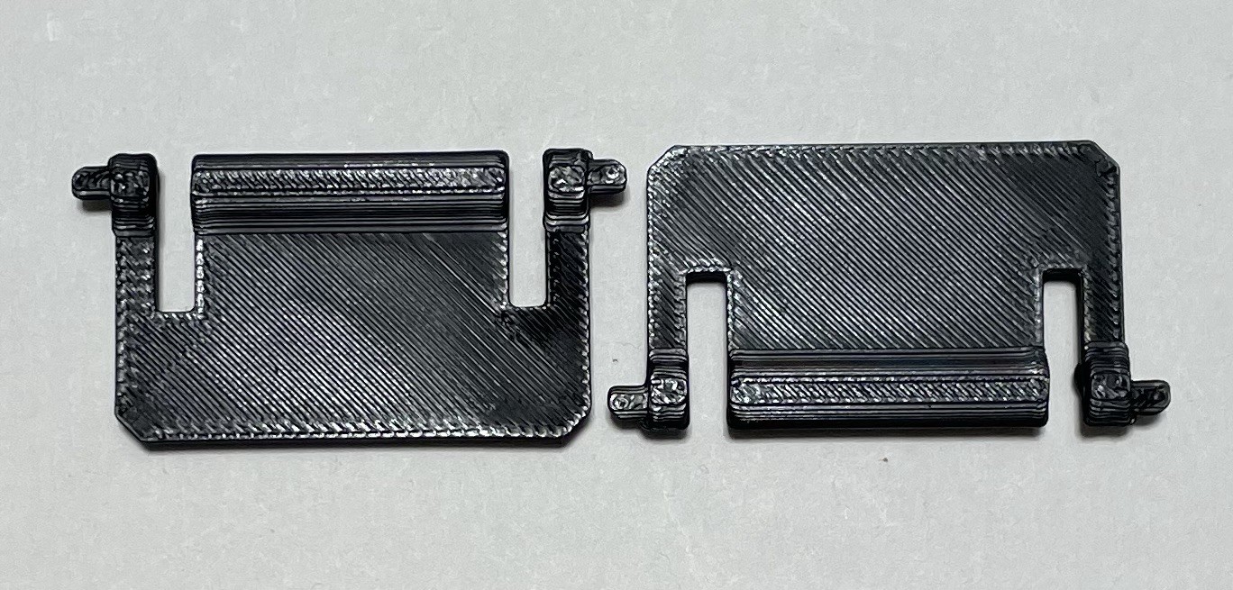 3D Printed Trust Asta Keyboard Replacement Feet PETG - Pair of 2