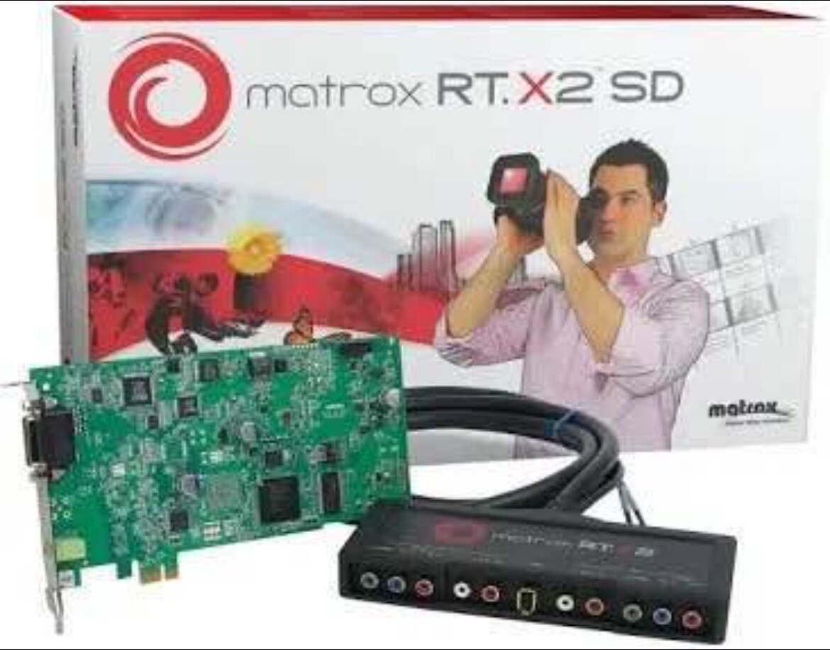 Matrox RT.X2 Breakout Box for Realtime HD Video Editing with Virtex II chip XC2V