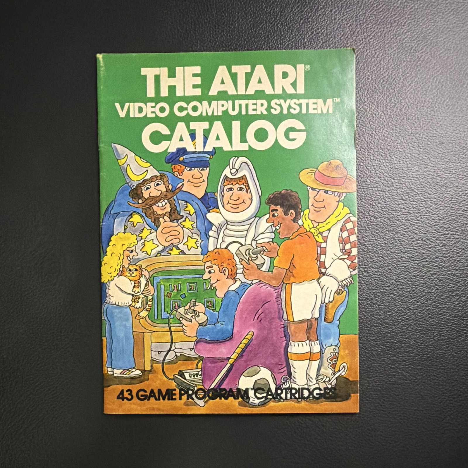 Atari Video Computer System Catalog Booklet - 43 Game Program Cartridges