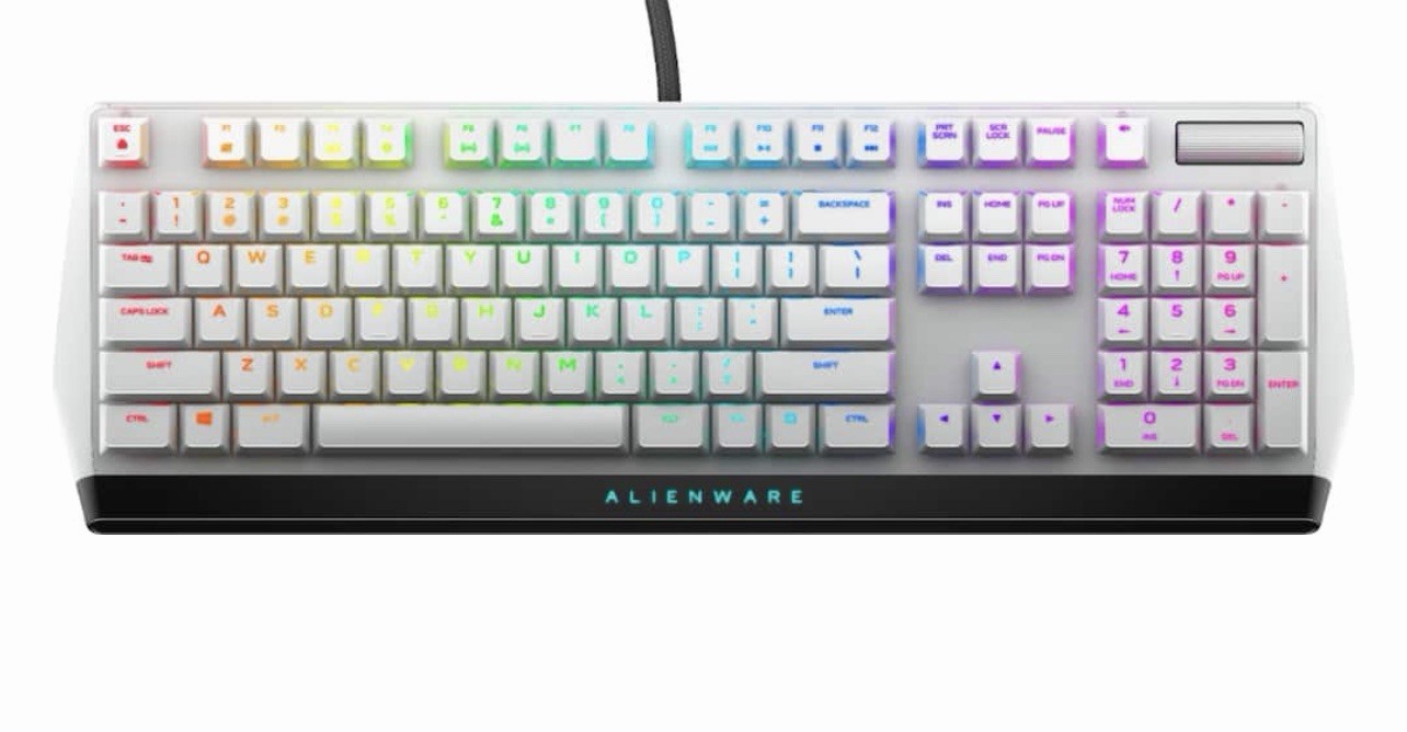 Alienware AW510K Gaming Keyboard Low-Profile RGB, Light Switches, USB Wired