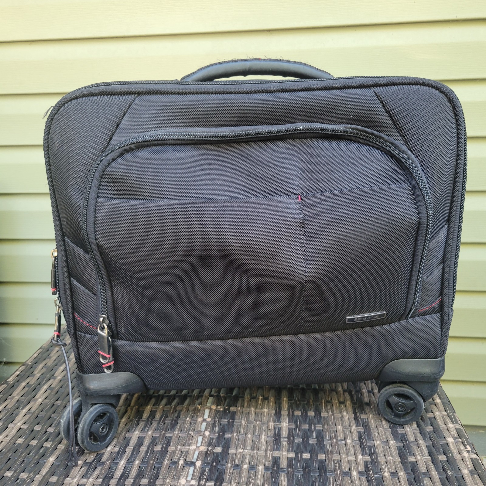 Samsonite Xenon 2 Spinner Mobile Office Telescoping Handle Luggage Travel Black