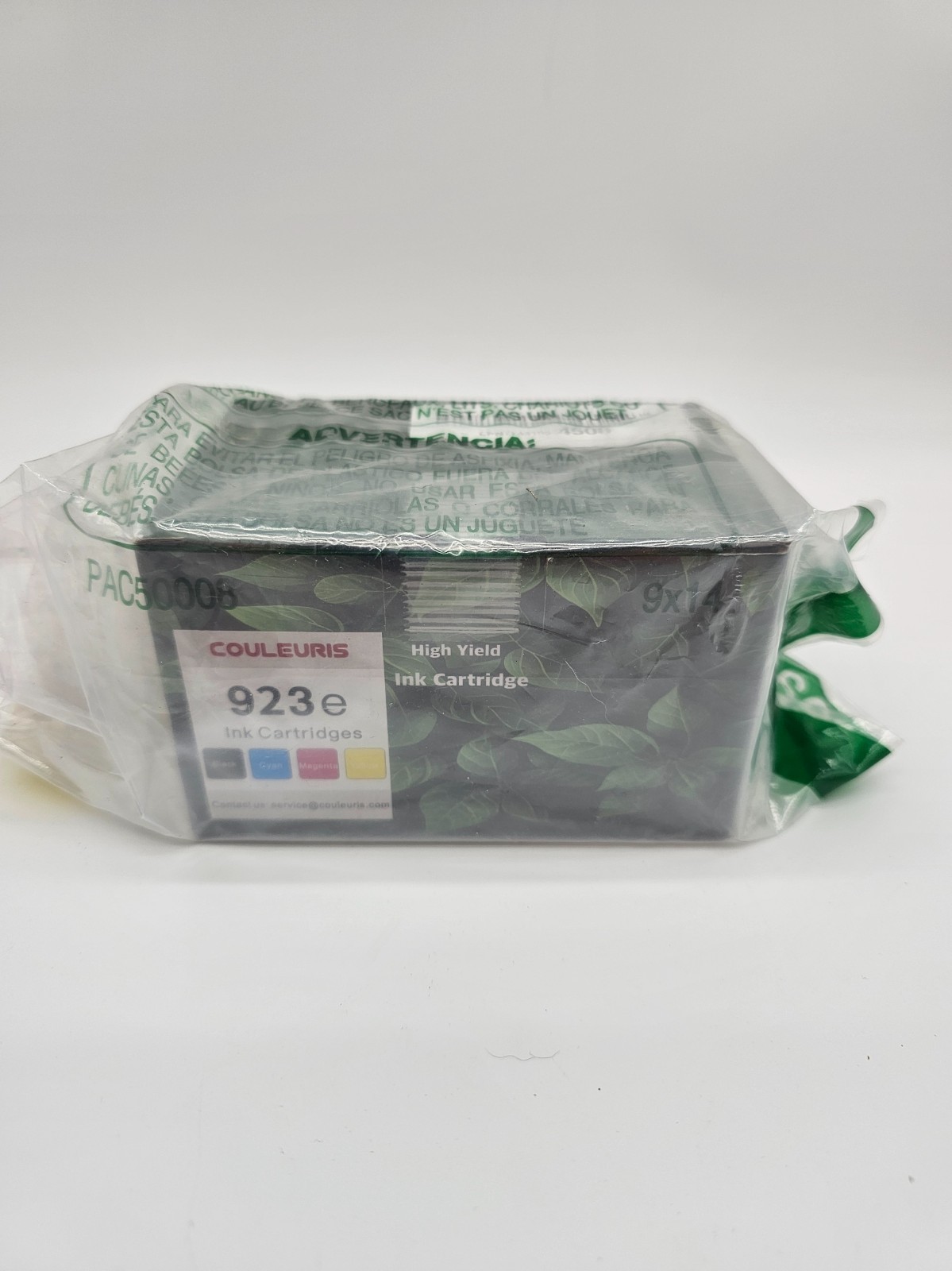 Couleuris 923e Ink Cartridges 4-Color Set Black CMY New