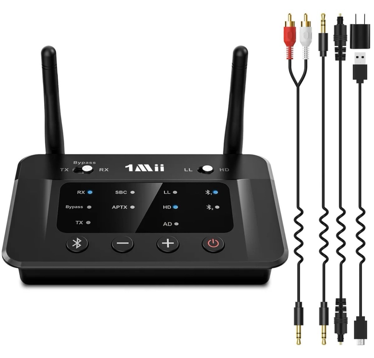 1Mii B03 Bluetooth v5.0 Adapter - Black