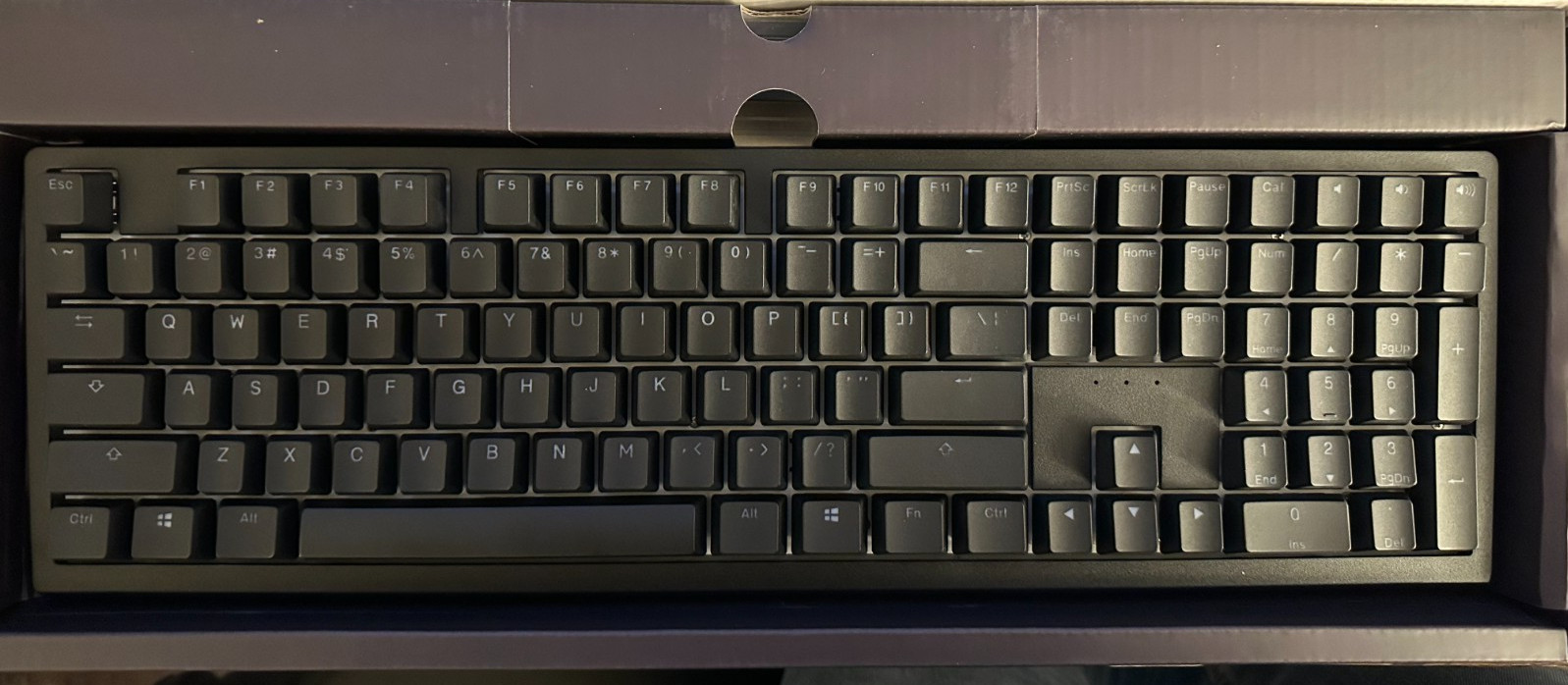 Zero 6108 Black Hotswap Bluetooth RGB Mechanical Keyboard - Cherry MX2A