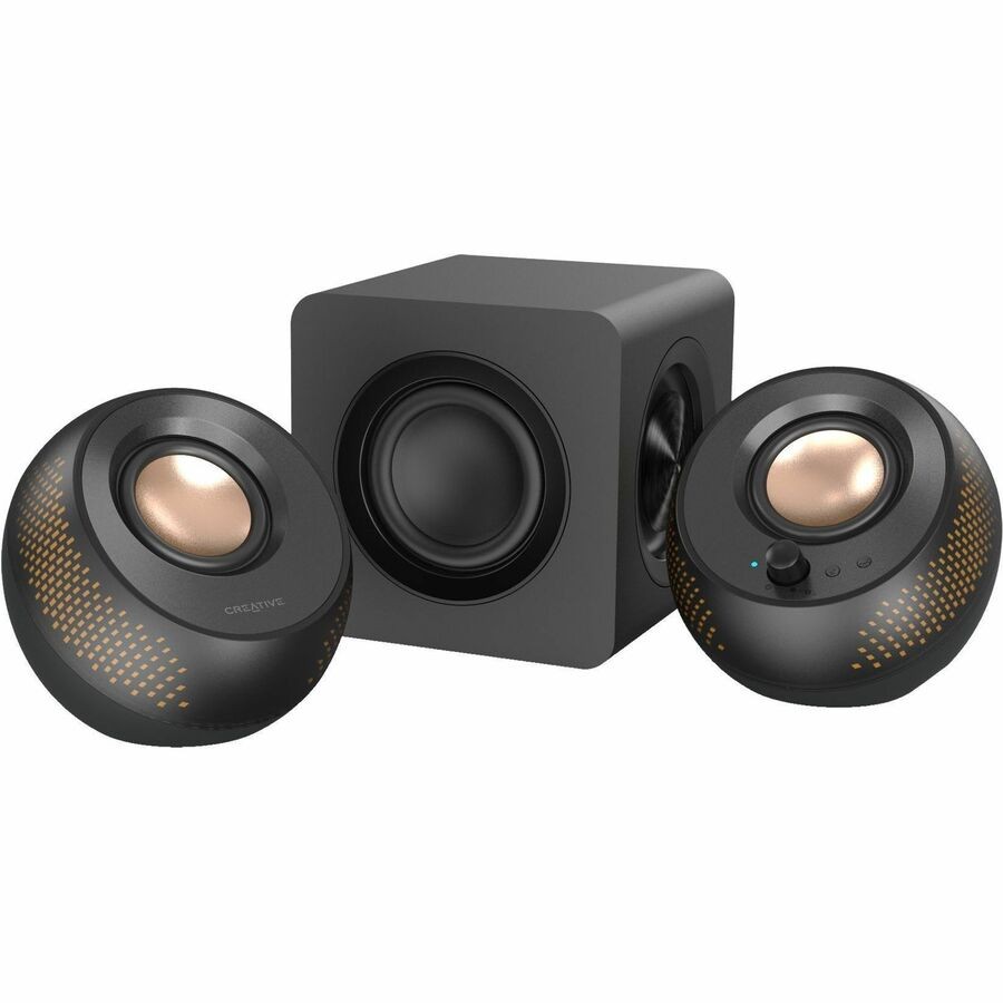 Creative Pebble X Plus 2.1 Bluetooth Speaker System 15 W RMS Black 51MF0495AA000
