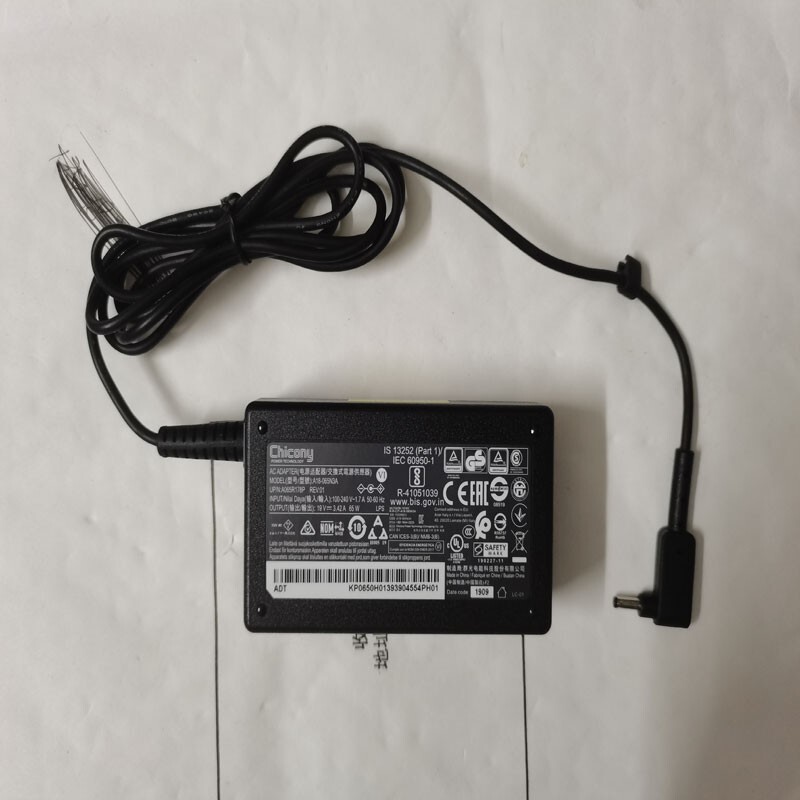OEM 19V 3.42A 3.0mm A18-065N3A For Acer Spin 3 SP315-51-757C 65W Slim AC Adapter