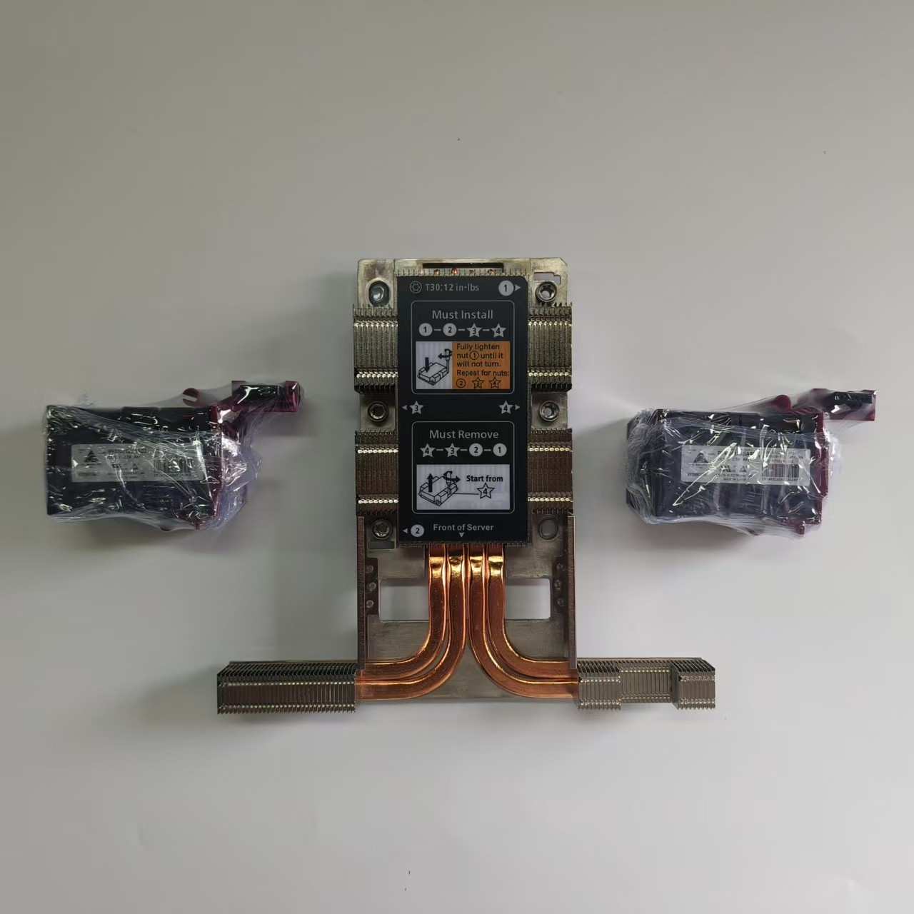 New HP DL360 G10 Gen10 Cooler Heatsink + 2 fan 873590-001 867651-001 872453-001