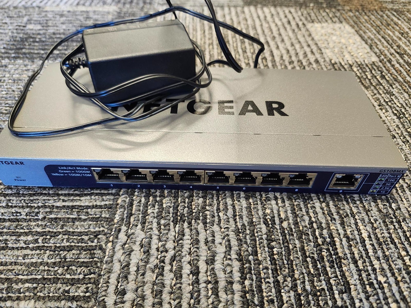 Netgear gs108mx