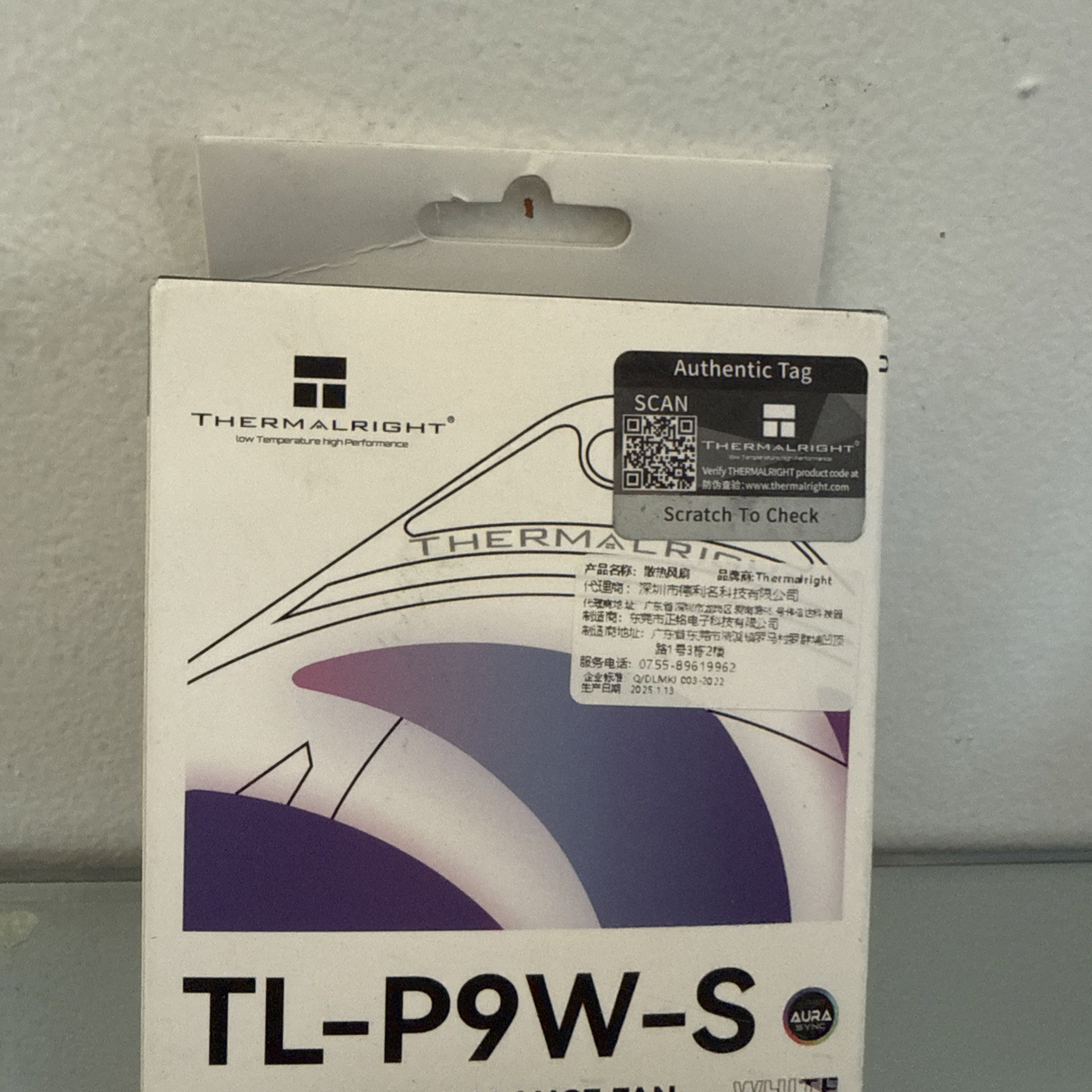 Thermalright TL-P9W-S CPU PWM Fan PC Case Fan, Quiet 4PIN PWM Computer 92mm Fan,